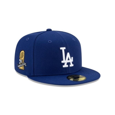 Los Angeles Dodgers Gorra | New Era MLB 7x World Series Champions 59fifty Fitted Cap Mexico - Azules